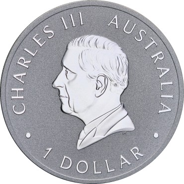 Срібна монета 1oz Кукабарра 1 долар 2025 Австралія