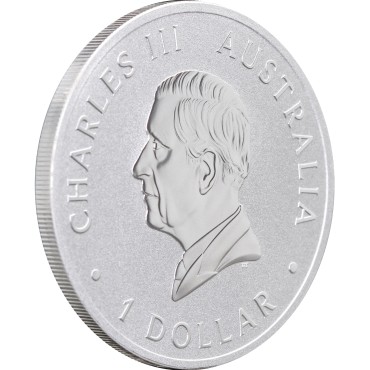 Срібна монета 1oz Кукабарра 1 долар 2025 Австралія
