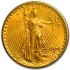 Золота монета 20 доларів 1924 США