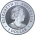 Срібна монета 1oz Австралійський Ему 1 долар 2019 Австралія