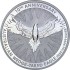 Срібна монета 1oz Клинохвостий Орел "10-річчя" 1 долар 2024 Австралія