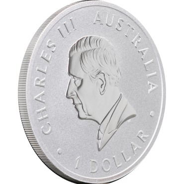 Срібна монета 1oz Клинохвостий Орел "10-річчя" 1 долар 2024 Австралія