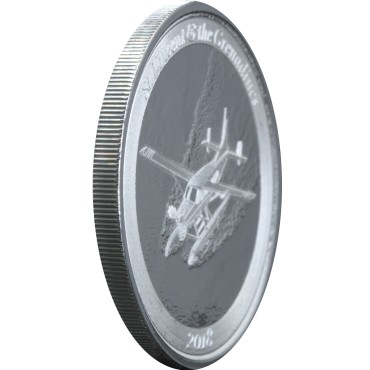 Срібна монета 1oz Сент-Вінсент і Гренадіни 2 долара 2018 Східні Кариби