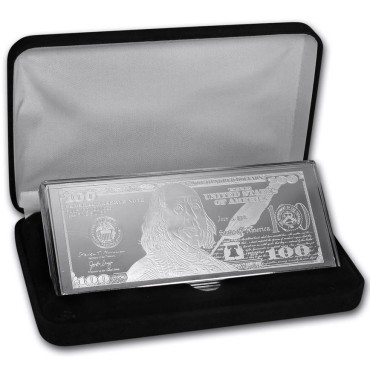 Срібна банкнота 4oz "100 доларів" 2019 США