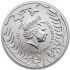 Серебряная монета 1oz Лев Чешская Республика 2 доллара 2021 Ниуэ