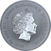Серебряная монета 1oz Гомер Симпсон 1 доллар 2019 Тувалу