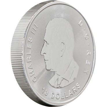 Серебряная монета 2oz Бык и Медведь 10 долларов 2025 Канада