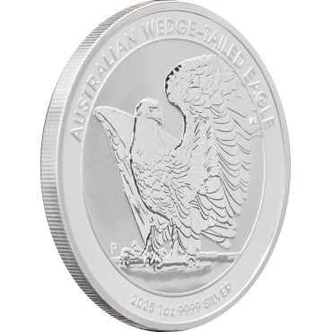 Срібна монета 1oz Клинохвостий Орел 1 долар 2025 Австралія