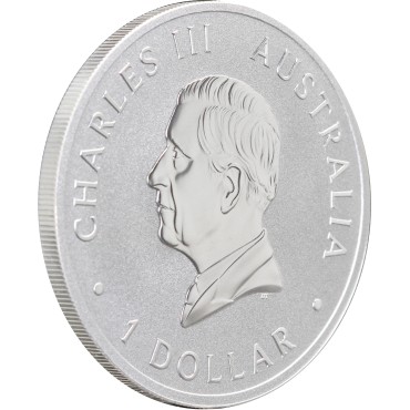 Срібна монета 1oz Клинохвостий Орел 1 долар 2025 Австралія