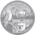 Срібна монета 2oz Дика Природа 2 долари 2024 Австралія