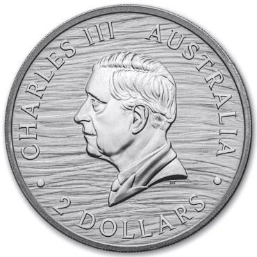 Срібна монета 2oz Дика Природа 2 долари 2024 Австралія