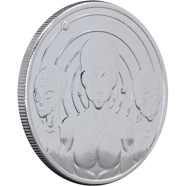 Срібний раунд 1oz НЛО США