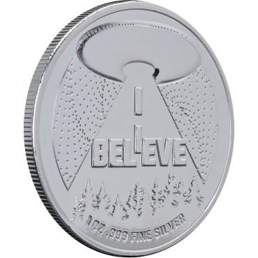 Срібний раунд 1oz НЛО США