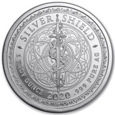 Серебряный раунд 1oz Юстиция 2020 США