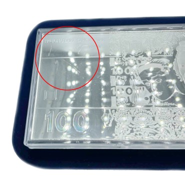 Серебряная банкнота 4oz "100 гривен 2005" 2010 Украина