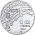 Срібна монета 1oz Хокей 10 гривень 2001 Україна