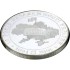 Серебряная монета 2oz 10 Лет Независимости Украины 20 гривен 2001 Украина