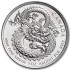Серебряная монета 1oz Счастливый Дракон 5 долларов 2020 Канада (высокий рельеф)