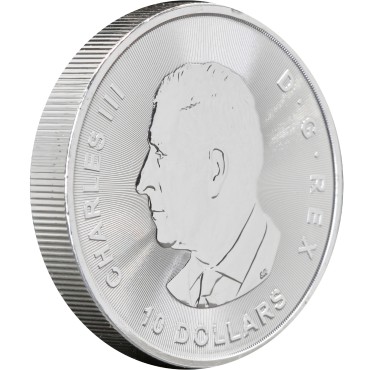 Срібна монета 2oz Канадський Гусак 10 доларів 2025 Канада