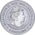 Срібна монета 2oz Дика Природа 2 долари 2023 Австралія
