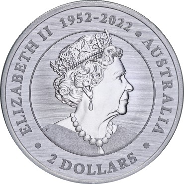 Срібна монета 2oz Дика Природа 2 долари 2023 Австралія