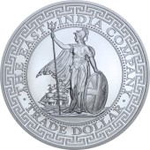 Срібна монета 1oz Торговий долар Британії 1 фунт стерлінгів 2018 Остров Святої Єлени