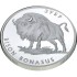 Серебряная монета 1oz Зубр 10 гривен 2003 Украина