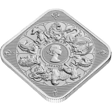 Срібний раунд 1oz Комплітер "Звірі Королеви" Великобританія