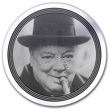 Срібна монета 1oz Піктограма Сер Вінстон Черчілль 2 долари 2025 Токелау