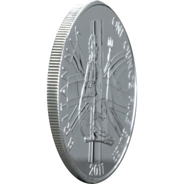 Серебряная монета 1oz Британия 2 фунта стерлингов Великобритания 2011