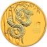 Золотая монета 1/10oz Год Змеи 15 долларов 2025 Австралия