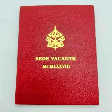 Срібна монета 500 лір 1978 Ватикан