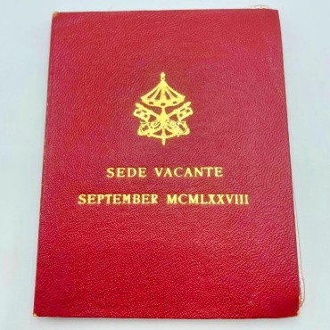 Серебряная монета 500 лир "September" 1978 Ватикан