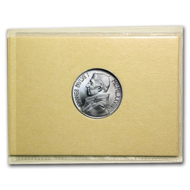 Срібна монета 1000 лір 1978 Ватикан