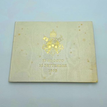 Серебряная монета 1000 лир 1978 Ватикан