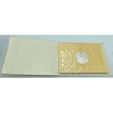 Срібна монета 1000 лір 1978 Ватикан