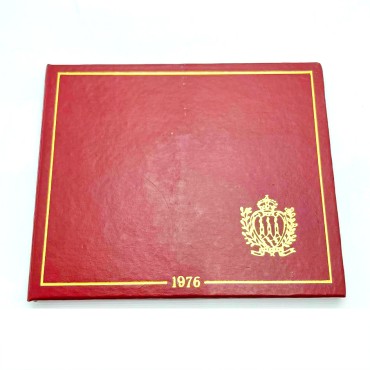 Срібна монета 12 Років Введення Системи Соціального Забезпечення 500 лір 1976 Сан-Марино