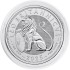 Серебряная монета 1oz Британский Лев 2 английских фунта 2025 Великобритания
