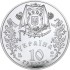Серебряная монета 1oz Покрова 10 гривен 2005 Украина