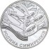 Серебряная монета 1oz Семья Симиренко 10 гривен 2005 Украина