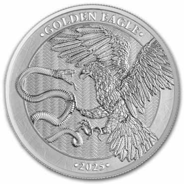 Срібна монета 1oz Золотий Орел 5 Євро 2025 Мальта