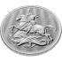 Срібна монета 1oz Святий Георгій і Дракон 2 фунти 2025 Великобританія