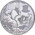 Срібна монета 1oz Скрудж МакДак Дісней 2 долари 2025 Ніуе