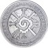 Серебряный раунд 1oz Инь Янь Ацтеков США