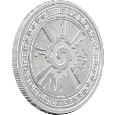 Срібний раунд 1oz Інь Янь Ацтеків США