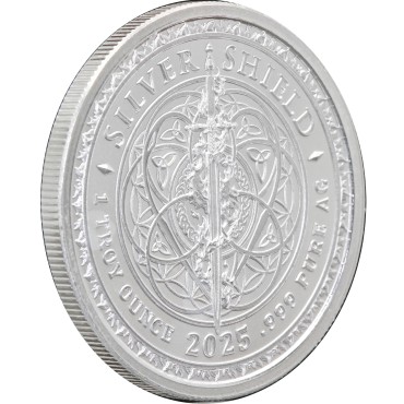 Серебряный раунд 1oz Свободная Девушка 2025 США