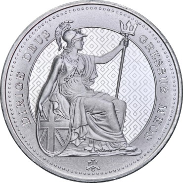 Срібна монета 1,25oz Сидяча Британія 1.25 фунтів стерлінгів 2021 Острів Святої Єлени