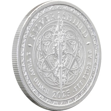 Серебряный раунд 1oz Христос Грядет 2025 США