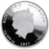 Срібрна монета 1oz Рік Півня 1 долар 2017 Австралія (пруф)