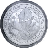 Срібний раунд 2oz Ворон серії Лицар Долі